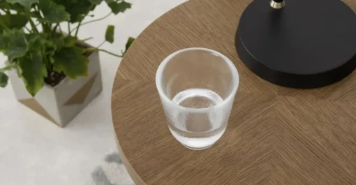 Mesa auxiliar Belgrave – Roble oscuro