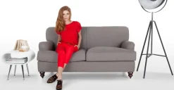 Mesa auxiliar con almacenaje Hooper – Blanco