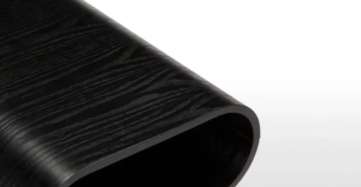 Mesa auxiliar con almacenaje Hooper – Negro