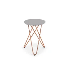Mesa auxiliar Eibar – Gris y cobre