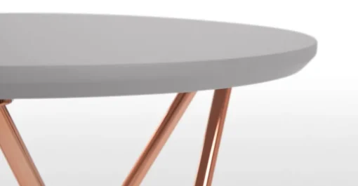 Mesa auxiliar Eibar – Gris y cobre