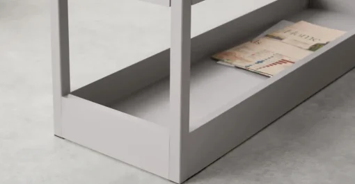 Mesa auxiliar Yumi – Azul y gris