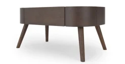 Mesa de Centro Ada – Roble oscuro