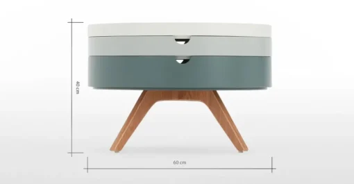 Mesa de Centro Cairn – Tonos de gris