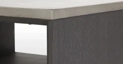 Mesa de Centro con Almacenaje Boone – Gris hormigón