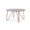 Mesa de Centro Eibar – Gris y Cobre