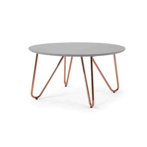 Mesa de Centro Eibar – Gris y Cobre