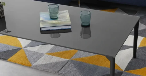 Mesa de Centro Grande Rectangular Tandil – Gris