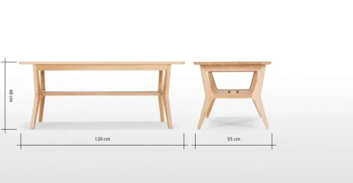 Mesa de Centro Jenson – Roble