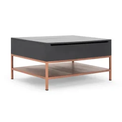 Mesa de Centro Lomond – Gris y Cobre