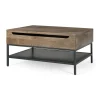 Mesa de Centro Lomond – Madera de Mango y Negro