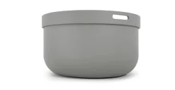 Mesa de Centro Ziv – Gris y Nogal