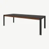 Mesa de Comedor 12 Asientos Corinna – Negro