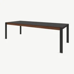 Mesa de Comedor 12 Asientos Corinna – Negro