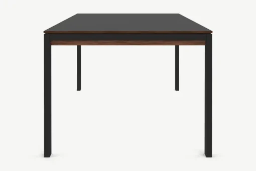 Mesa de Comedor 10 Asientos Corinna – Nogal y Negro