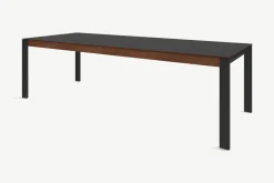 Mesa de Comedor 12 Asientos Corinna – Negro