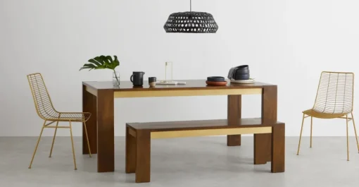 Mesa de Comedor Anderson – Caramelo