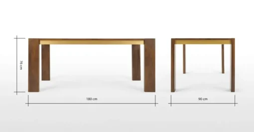 Mesa de Comedor Anderson – Caramelo