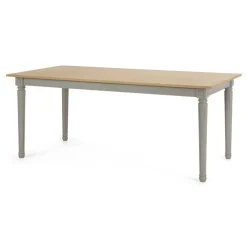 Mesa de Comedor Bourbon – Roble y Gris