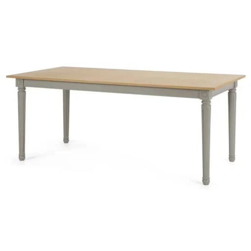 Mesa de Comedor Bourbon – Roble y Gris