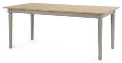 Mesa de Comedor Bourbon – Roble y Gris