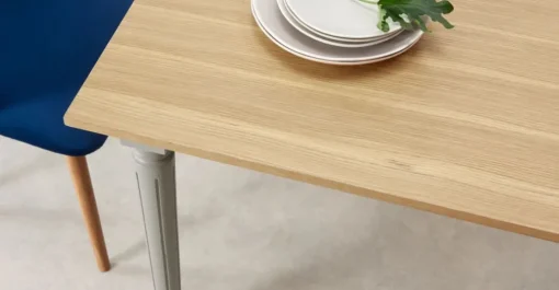 Mesa de Comedor Bourbon – Roble y Gris