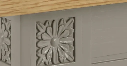 Mesa de Comedor Bourbon – Roble y Gris