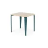 Mesa de Comedor Compacta Alma – Azul Cerceta y Fresno