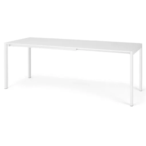 Mesa de Comedor Expansible Swift – Blanco Mate