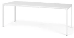 Mesa de Comedor Expansible Swift – Blanco Mate