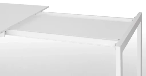 Mesa de Comedor Expansible Swift – Blanco Mate
