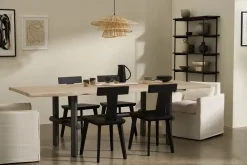 Mesa de Comedor Finro – Roble y Negro