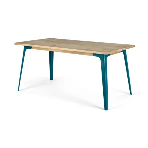Mesa de Comedor Grande Edny – Mango Clara y Azul Cerceta