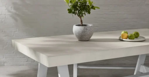 Mesa de Comedor Grande Edson – Blanco
