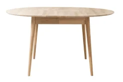 Mesa de Comedor Ovalada Escandi 155 cm – Roble Claro
