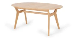 Mesa de Comedor Ovalada Jenson – Roble