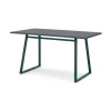 Mesa de Comedor Rectangular Catfield – Verde y Gris