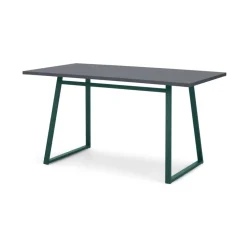 Mesa de Comedor Rectangular Catfield – Verde y Gris