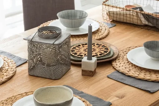Mesa de Comedor Rectangular Escandi 120 cm – Roble