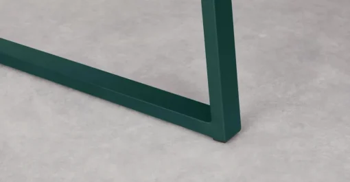 Mesa de Comedor Rectangular Catfield – Verde y Gris