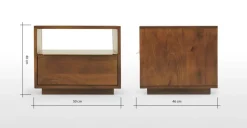 Mesa de Noche Anderson – Caramelo