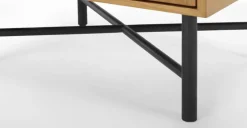 Mesa de Noche Dara – Roble & Hormigón