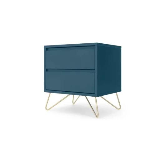Mesa de Noche Elona – Azul Cerceta