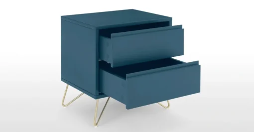 Mesa de Noche Elona – Azul Cerceta