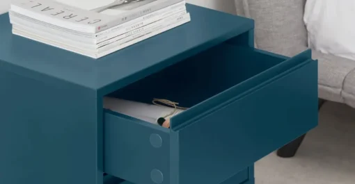 Mesa de Noche Elona – Azul Cerceta