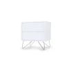 Mesa de Noche Elona – Blanco Brillante