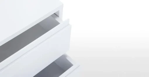 Mesa de Noche Elona – Blanco Brillante