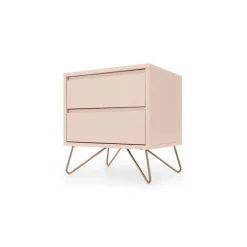 Mesa de Noche Elona – Rosa Empolvado