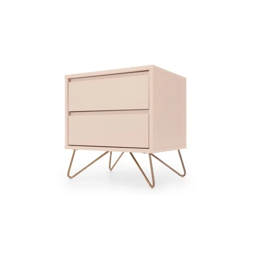 Mesa de Noche Elona – Rosa Empolvado
