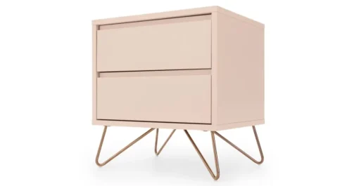 Mesa de Noche Elona – Rosa Empolvado